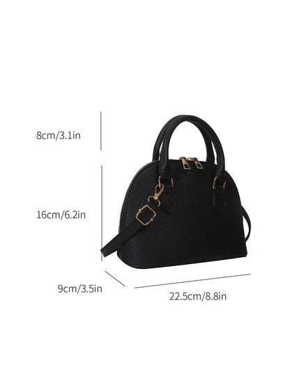 Embossed Crossbody Bag
