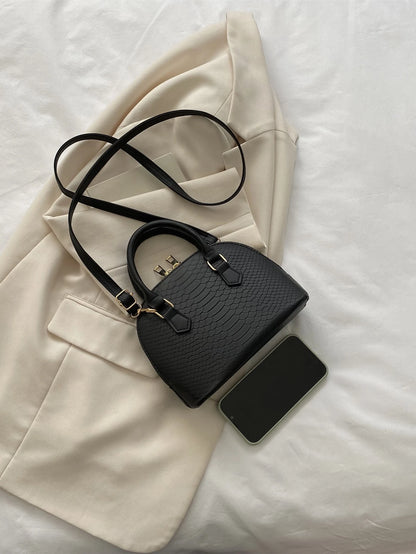 Embossed Crossbody Bag