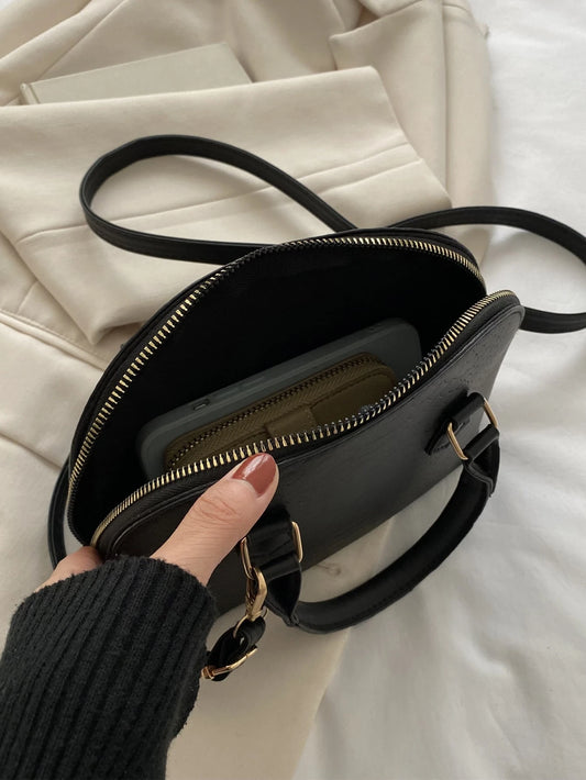 Embossed Crossbody Bag
