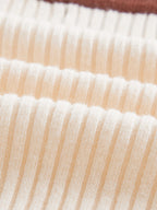 Striped Hem Cropped Top