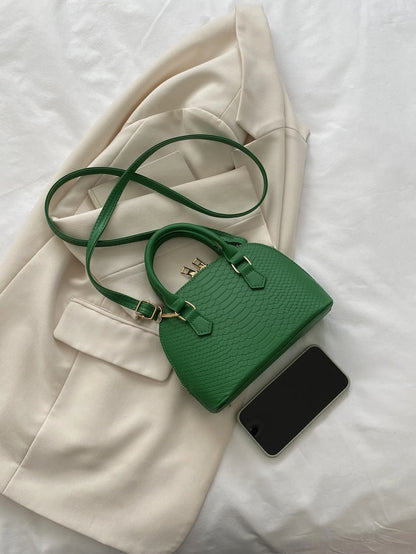 Embossed Crossbody Bag