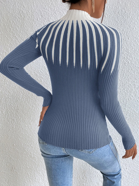 Slim Fit Knit Sweater