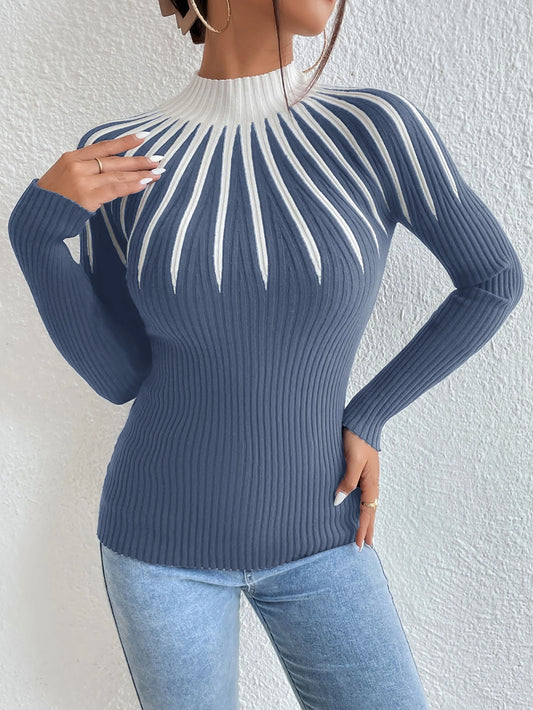Slim Fit Knit Sweater
