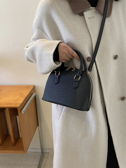 Embossed Crossbody Bag