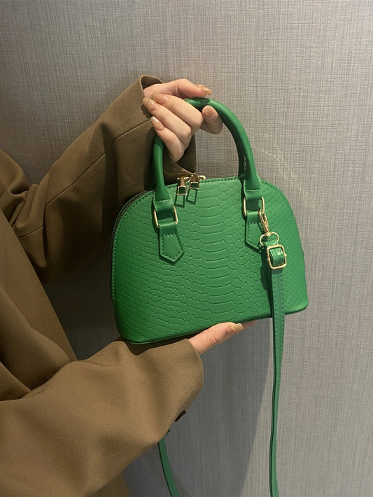 Embossed Crossbody Bag
