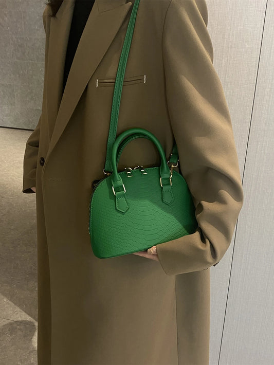 Embossed Crossbody Bag