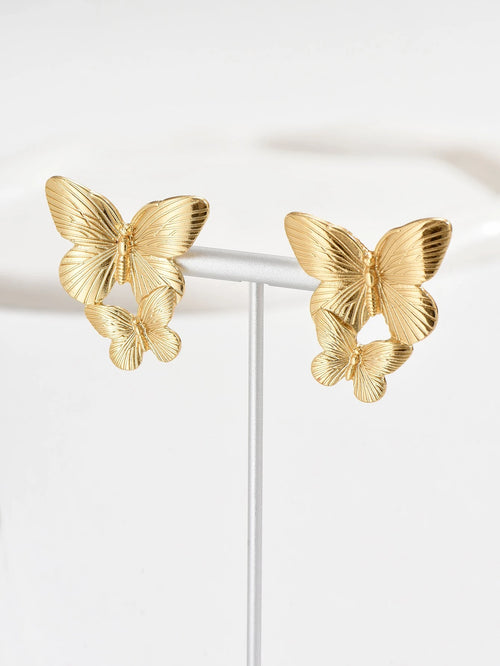 Butterfly Stud Earrings