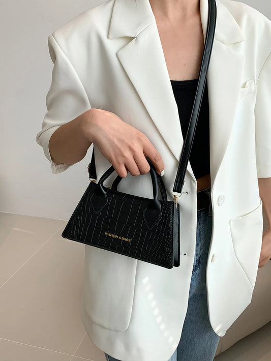 Retro Minimalist Style Fashion Handbag