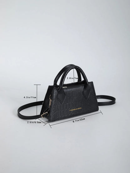Retro Minimalist Style Fashion Handbag