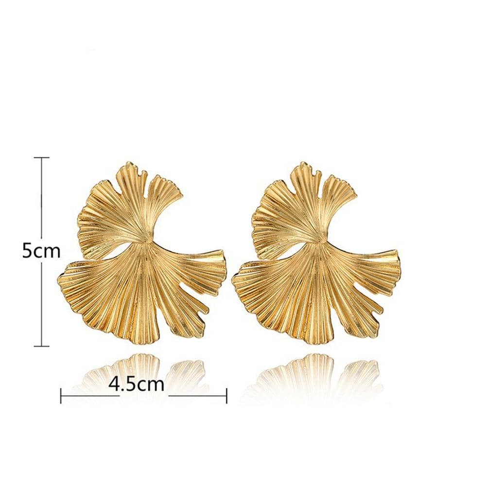 Biloba Drop Earrings