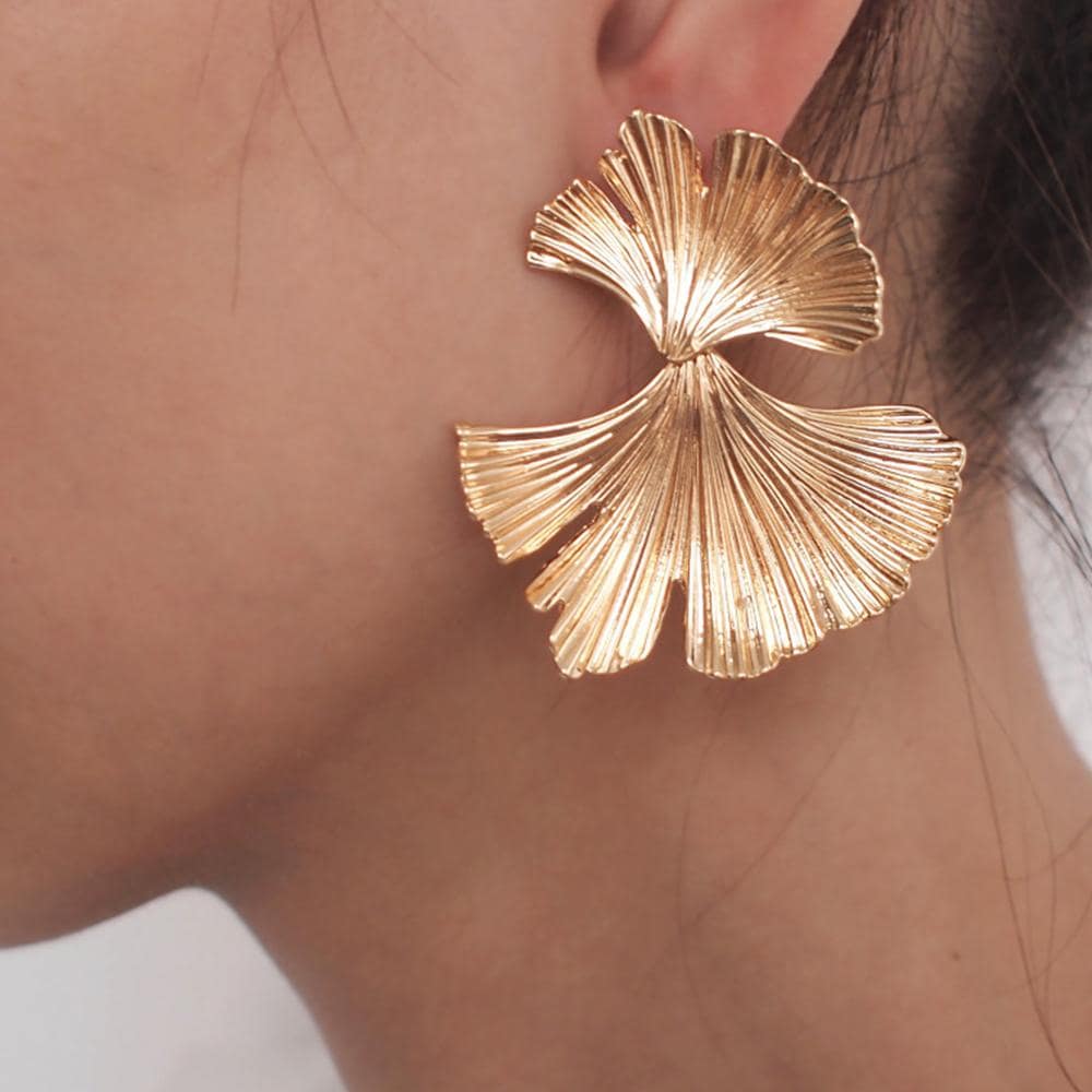 Biloba Drop Earrings