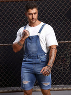 Denim Romper