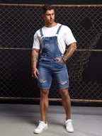 Denim Romper