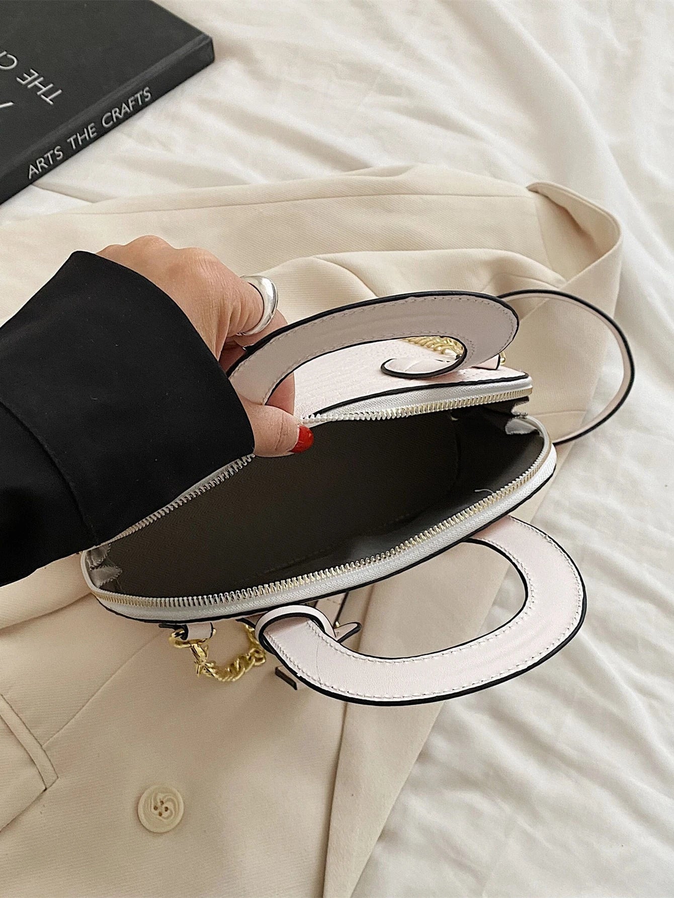 Crocodile Shoulder Strap and Handle bag