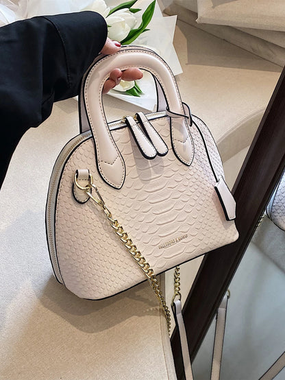 Crocodile Shoulder Strap and Handle bag