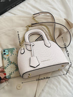 Crocodile Shoulder Strap and Handle bag