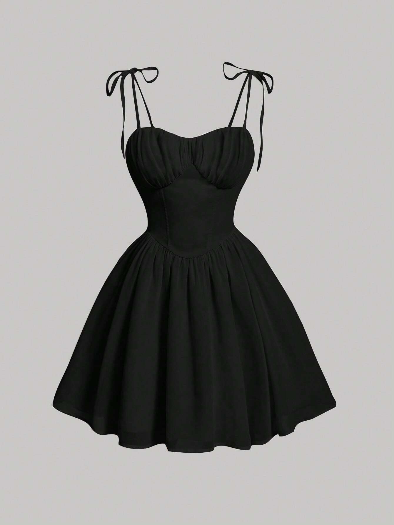 Ruched Bust Cami  Dress