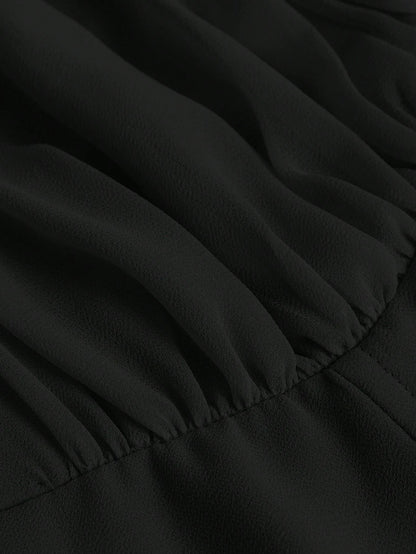 Ruched Bust Cami  Dress