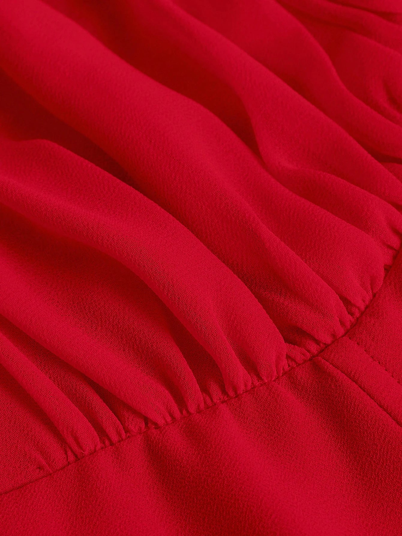 Ruched Bust Cami  Dress