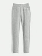 Gray Heather Cropped Leggings