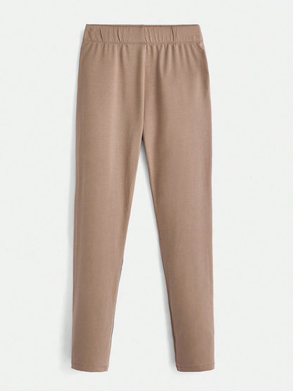 Heather Cropped Leggings