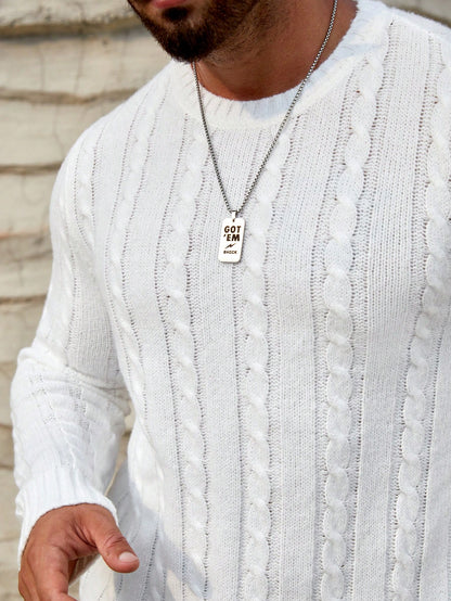 Knit Pullover Sweater