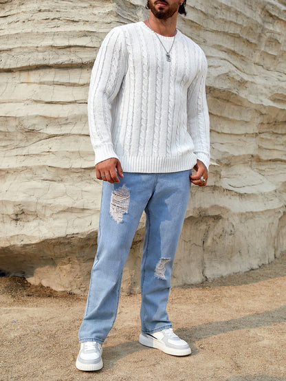 Knit Pullover Sweater