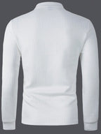 Solid Textured Polo Shirts