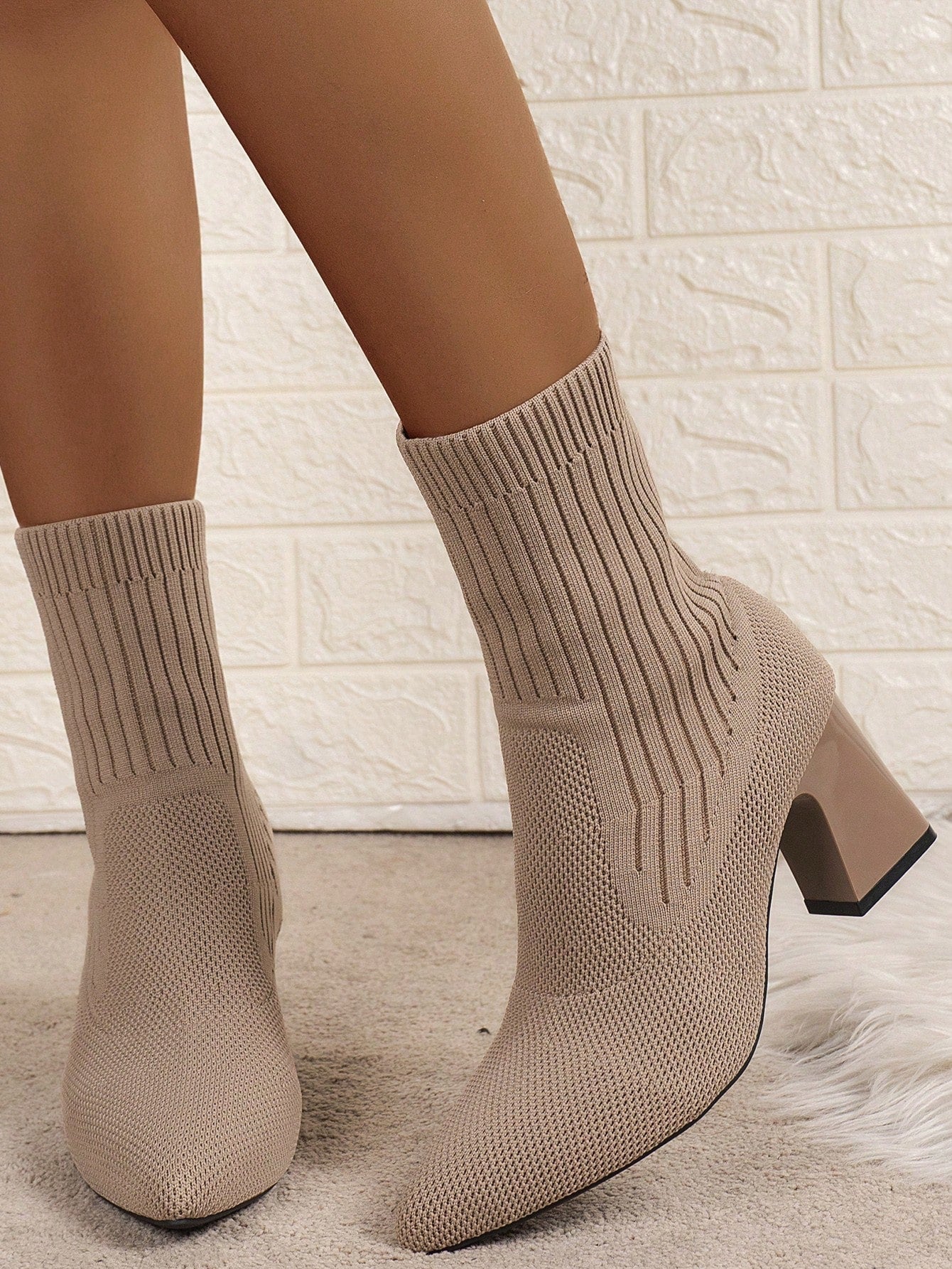 Elegant Thick Heel Boots