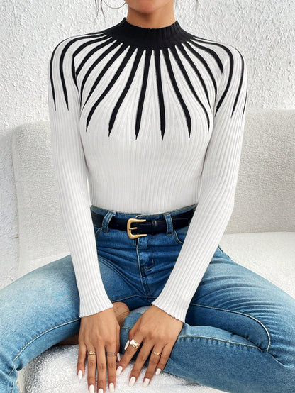 Slim Fit Knit Sweaters