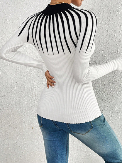 Slim Fit Knit Sweaters