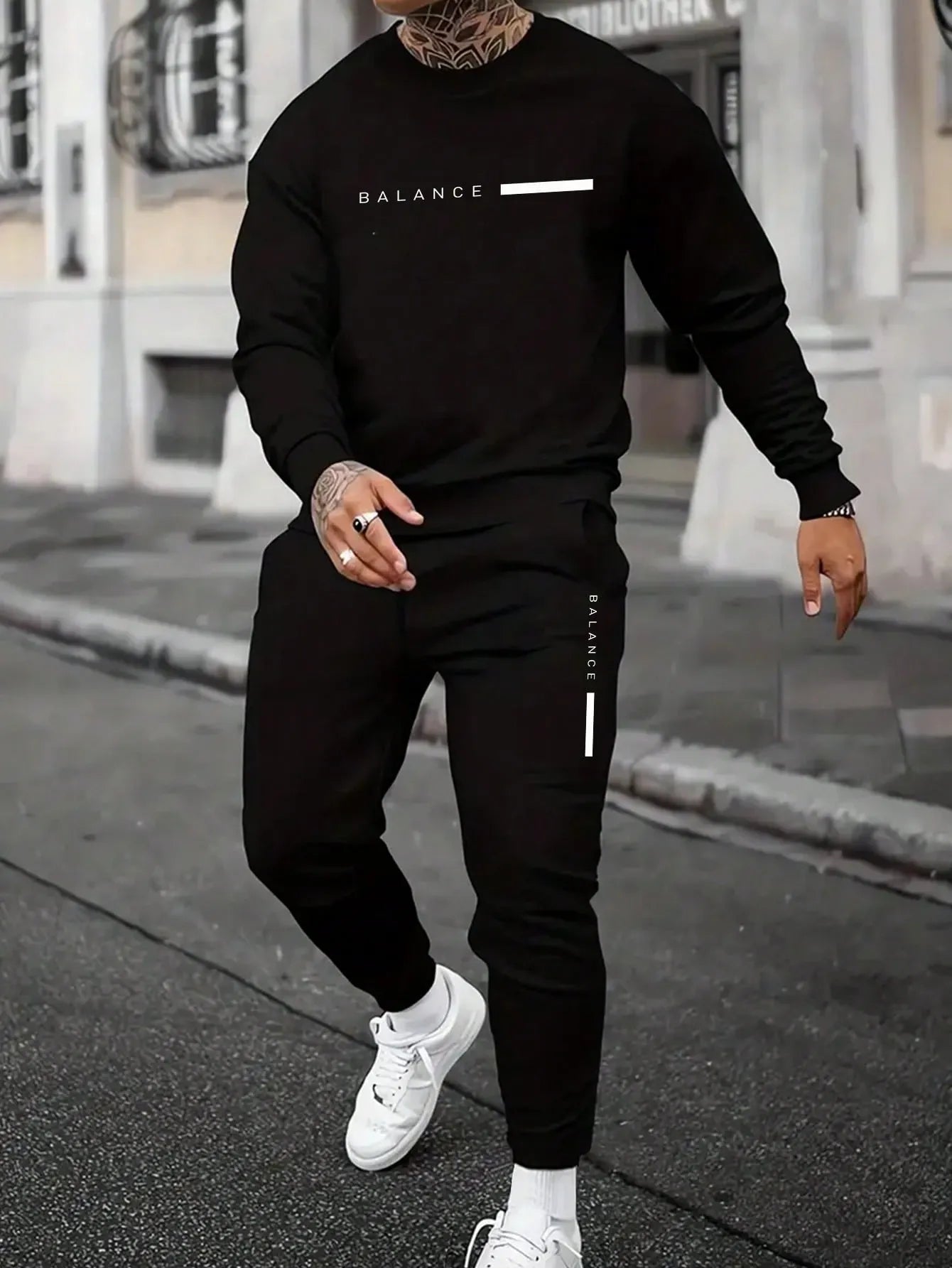 BLC Sweater Two-Piece Set