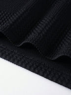Solid Textured Polo Shirt