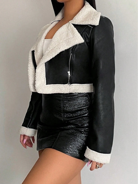 VT PU Leather Jacket