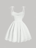 Ruched Bust Cami  Dress