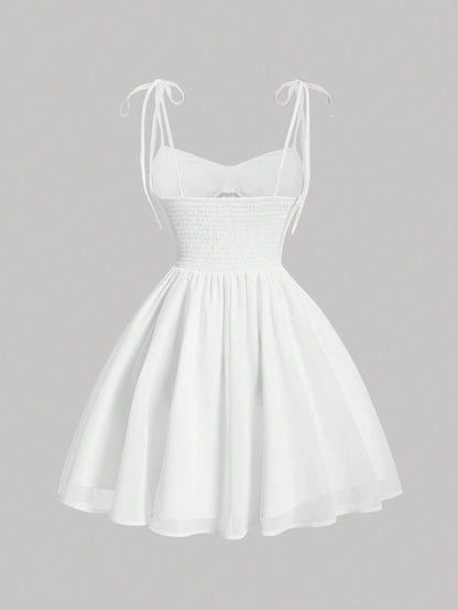 Ruched Bust Cami  Dress