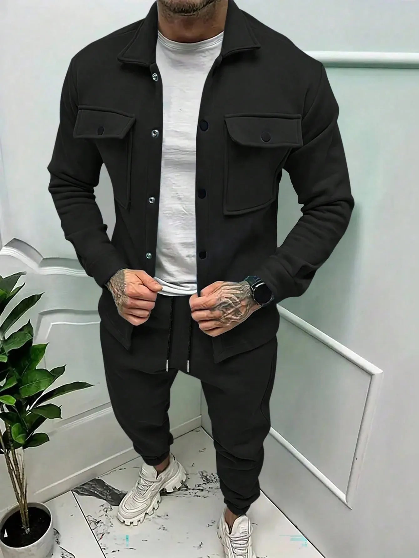 Casual Jacket And Pants
