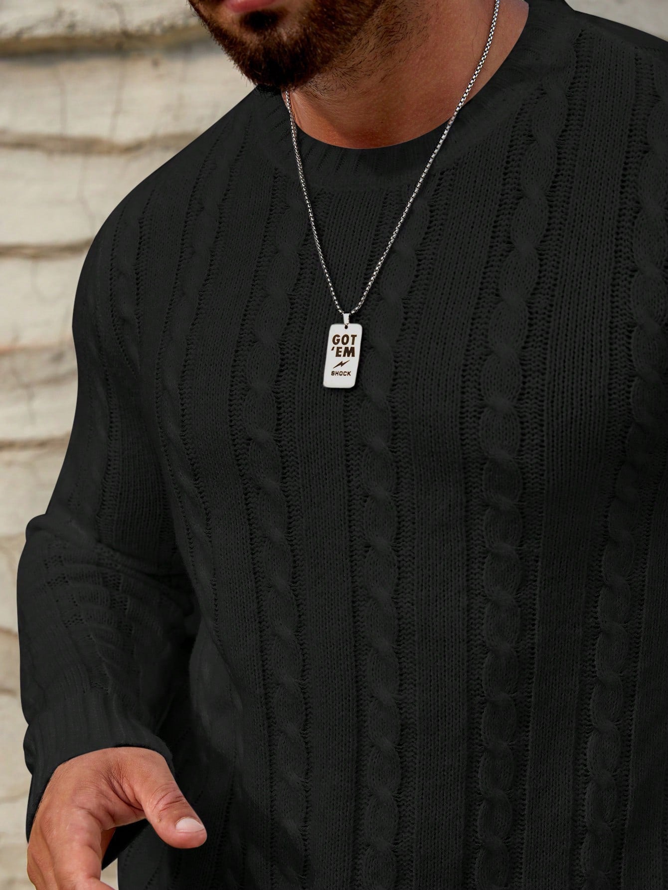 Knit Pullover Sweater