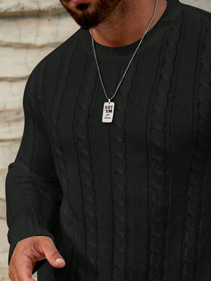 Knit Pullover Sweater