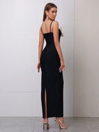 Long Bodycon Bandage Dress
