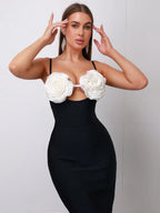 Long Bodycon Bandage Dress
