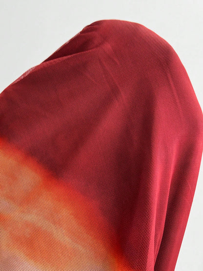 Tie-Dye Round Neck Dress