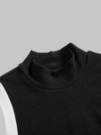 Pleated Sweater  Dress