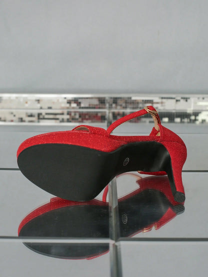 Ankle Strap High Heel Stiletto Sandals