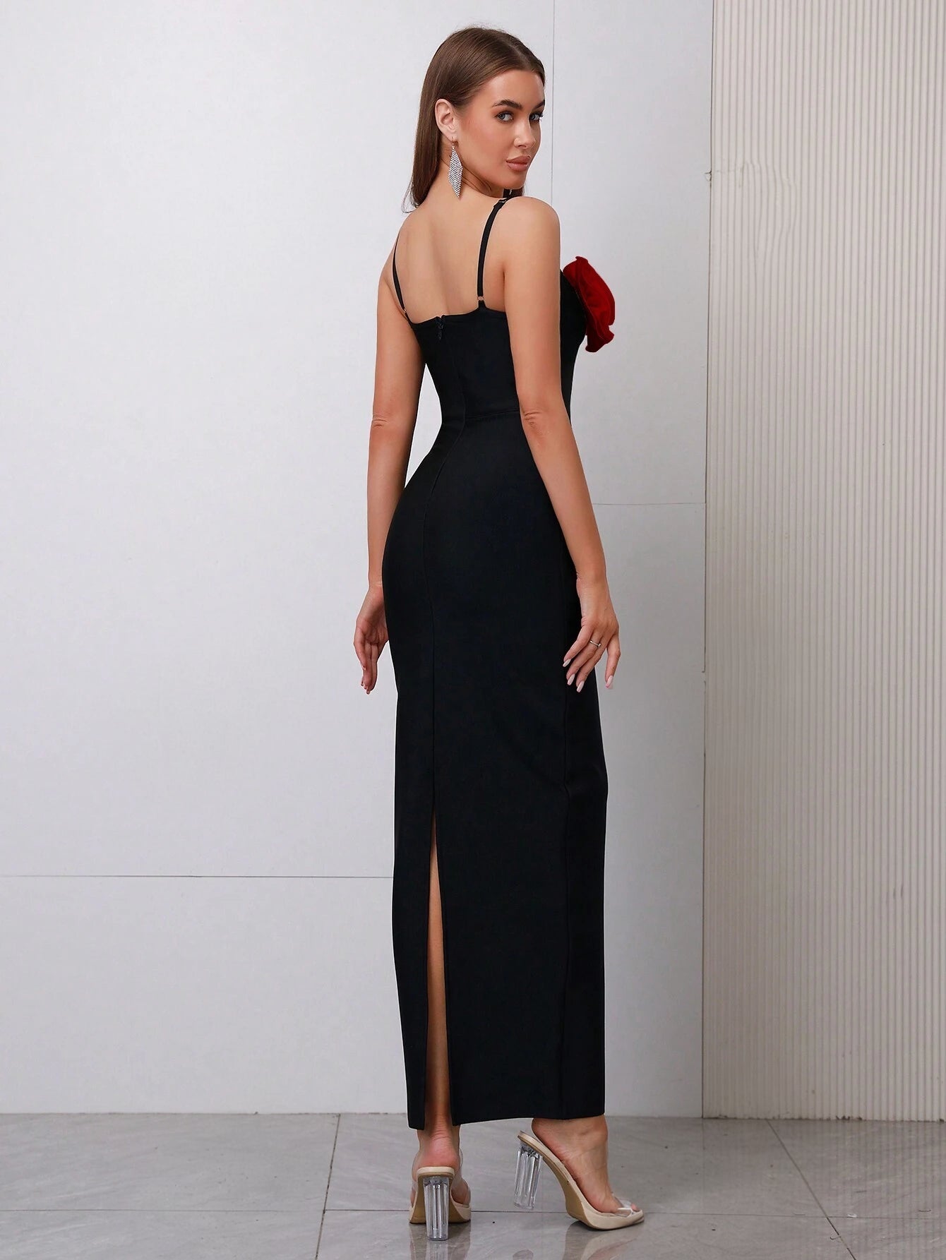 Long Bodycon Bandage Dress