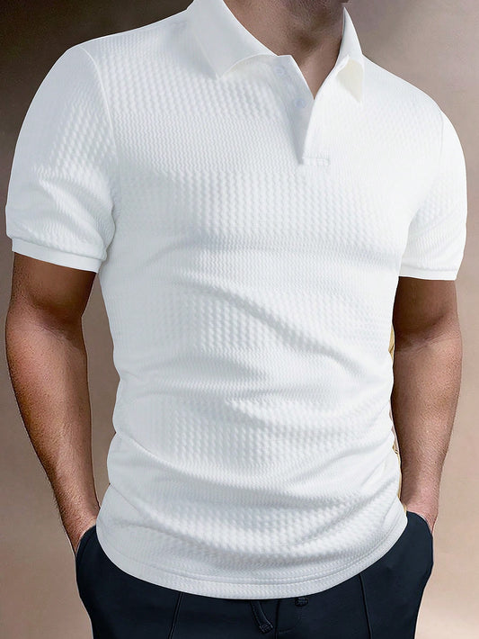 Casual Short Sleeve Polo  Shirts