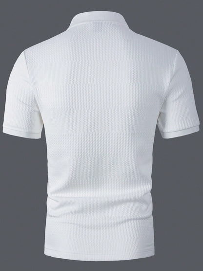 Casual Short Sleeve Polo  Shirts