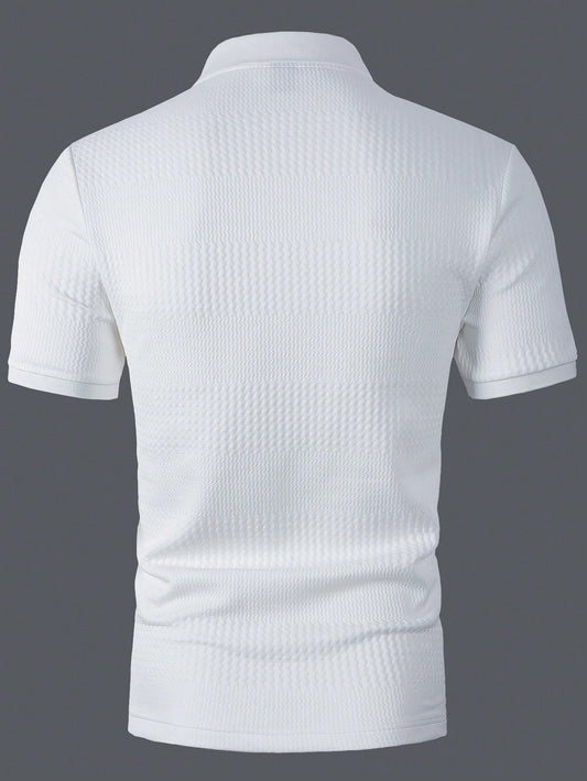 Casual Short Sleeve Polo  Shirts