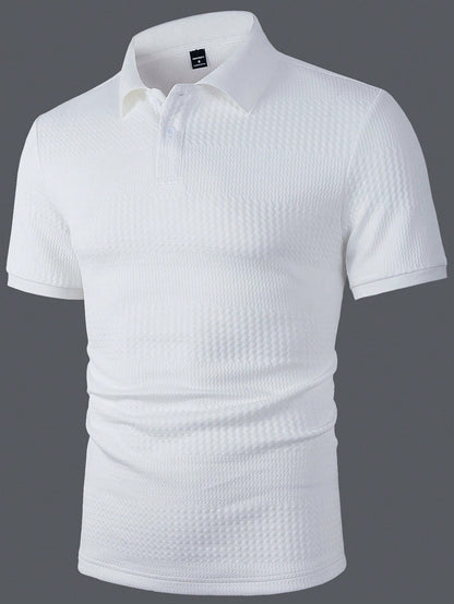 Casual Short Sleeve Polo  Shirts