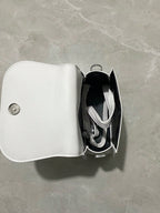 Simple Half-Circle Saddle Crossbody Bag